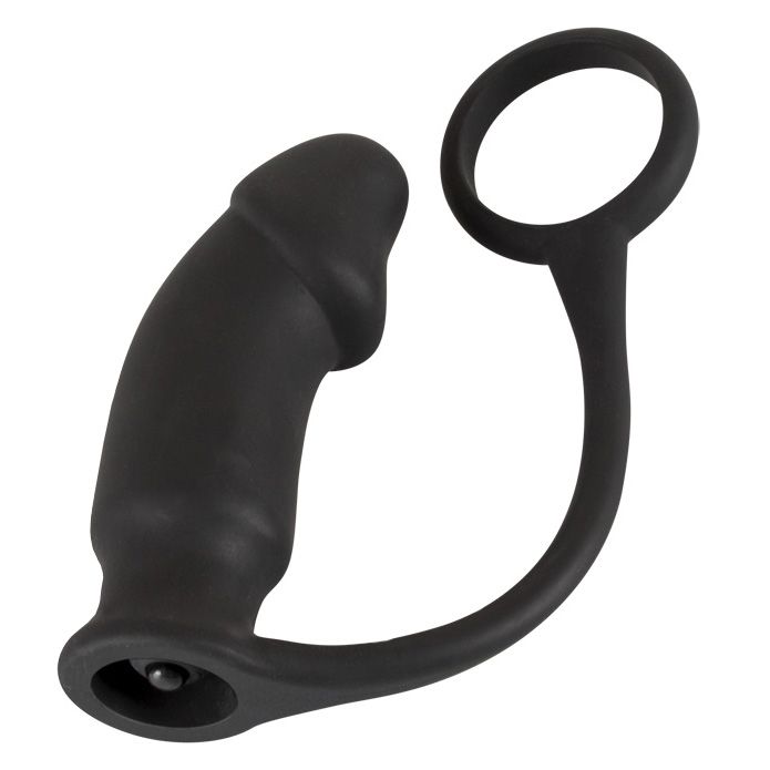 Cock ring with anal